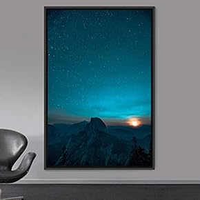 signwin Framed Canvas Wall Art Beautiful Landscape Canvas...