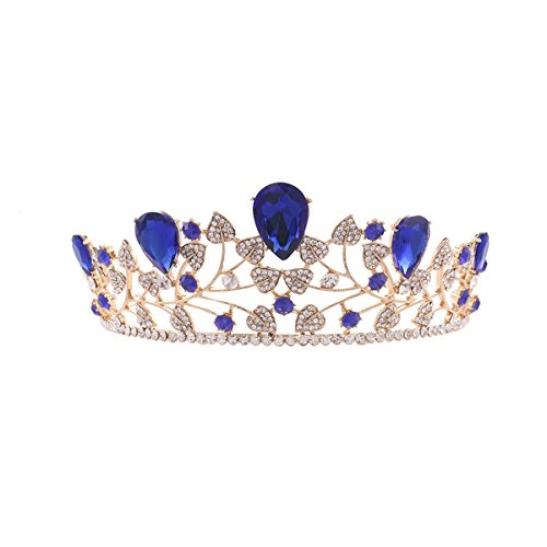 Oulii women wedding bridal tiara crown baroque tiara ba…