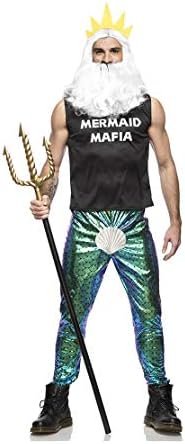Seeing Red Manly Merman Costume