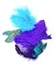 Touch of Nature Packaged Feather Assortment 7GM Purple/Teal/Natural 1pkg