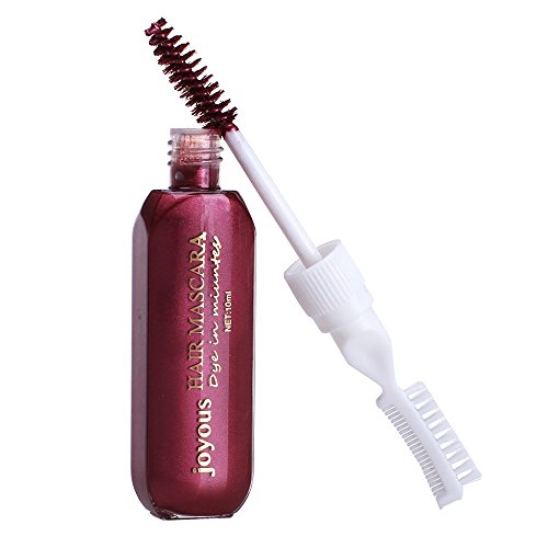 Professional Temporary Hair Mascara Hair Color Stick Salon Diy Hair Dye(Wine Red)