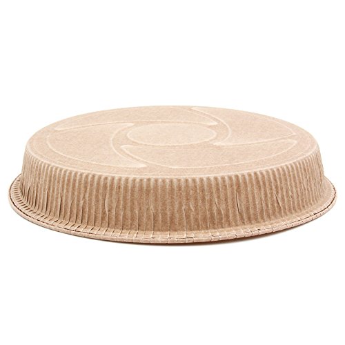 Paper Pie Pans Round by Ecobake Easy Release, Faster Baking No