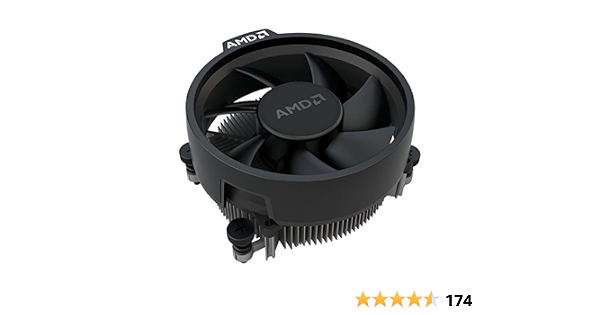 AMD Wraith Stealth Socket AM4 4-Pin 
