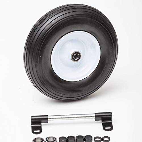 image for Lapp Wheels Flat Free Universal Wheelbarrow Replacement Tire | Complet