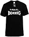 Mens Funny T-Shirt (I'D RATHER BE BOXING) Men's Novelty Unisex Shirt