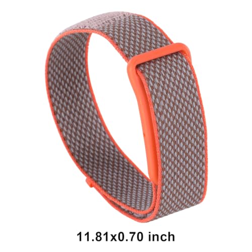 Band for Google Fitbit Air Breathable Adjustable Woven Nylon Wristband for Fitbit Air Screenless Fitness Tracker, Hook & Quick Dry Sport Replacement Strap, Lightweight Comfort Watch Band for Everyday