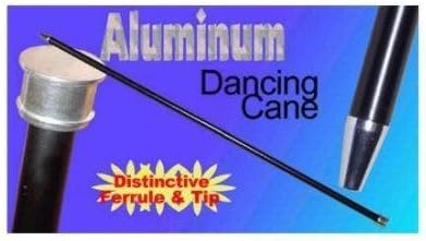 Dancing Cane - Black, Aluminum