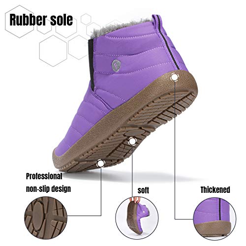 Chic Mishansha Mens Womens Winter Snow Boot Outdoor Indoor Water Resistant Slip On Athletic Casual Walking Ankle Shoes Lab Fractalmind Eu