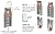 CRL Nickel Plated Adjustable Mirraco Mirror Clip Set for 3/8" Seamed Mirror by CR Laurence