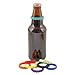 True by True Fabrications Beer Bottle Bright, Colorful Geer Shaped Bottle Neck Bands For Parties, Picnics, Holidays, Dinners and More
