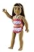 HongShun Fashion Doll Clothes Swimsuit Life jacket Outfit for 18