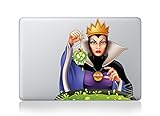 Evil Queen Colored 3D Cool Design Colored Black White Macbook Sticker Decal Vinyl Skin Cover Laptop Buy 2 Get 1 Free (Evil Queen, Evil Queen)