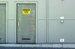 NMC C135R OSHA Sign, Legend "CAUTION - DO NOT