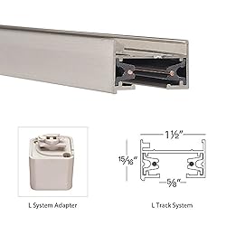 WAC Lighting LT6-BN 120VL Track Single