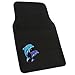 Ocean Blue Dolphins Seat Covers and Floor Mats for Car, SUV - Auto Accessories Interior Kit Gift Set