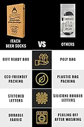 Funny Beer Socks + Gift Box - If You Can Read This