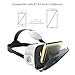 VR Headset 3D VR Glasses 360° Viewing Immersive Virtual Reality Headset with Headphone for iPhone 6/6 Plus 4.0 - 6.0 inches Android IOS Smartphones