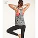 Simplicity Creative Patterns 8338 Misses' Knit Sports Tops with Back Variations, Size A (XXS-XS-S-M-L-XL-XXL)