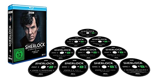 Sherlock - Die komplette Serie: Staffeln 1-4 & Die Braut des Grauens auf 10 BDs LTD. 5
