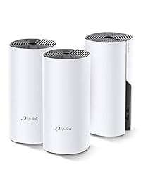 Deco Whole Home Mesh WiFi System   Sedal sin costuras, enrutamiento adaptativo, hasta 5, 500 Sq. Cobertura, Conecta hasta 100 dispositivos (Deco M4 3 unidades)