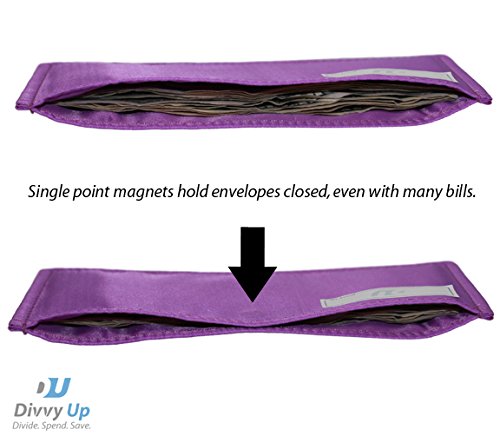 Magnetic Cash Budgeting Envelopes, Set of 5, Divide. Spend Save. Budget Your Way to Savings (Bright Budgeting) - Thumbnail 5