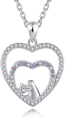 S925 Sterling Silver Lucky Elephant Love Heart Necklace Bracelet Earrings for Women Girls