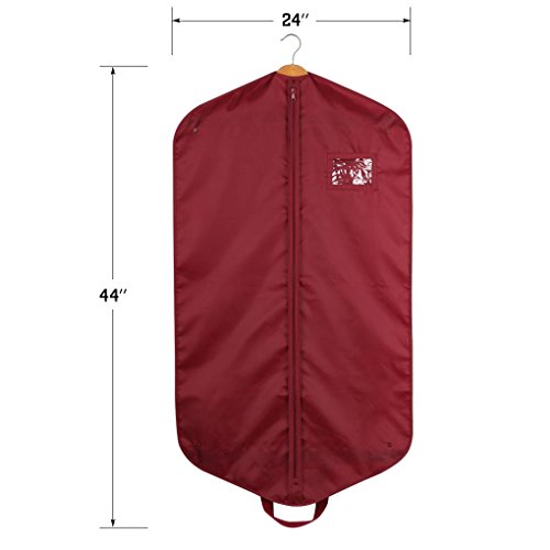 Set of 3 Polyester Suit cover Garment Bag Covers for Luggage, Dresses, Linens, Storage or