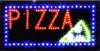 E-ONSALE LED Neon Light Pizza Sign for Business