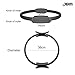 JBM 13 Inch Pilates Ring Fitness Ring, Exercise Yoga Pilates Magic Circle with Dual Grip Handles for Fitness Training