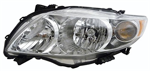 Toyota Corolla (Base,CE,LE,XLE) Replacement Headlight Assembly - Driver Side