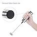 Sedhoom Milk Frother Handheld, Travel Coffee Frother, Frother Battery Operated, Foam Maker with both Single and Double Whisks, Silver …