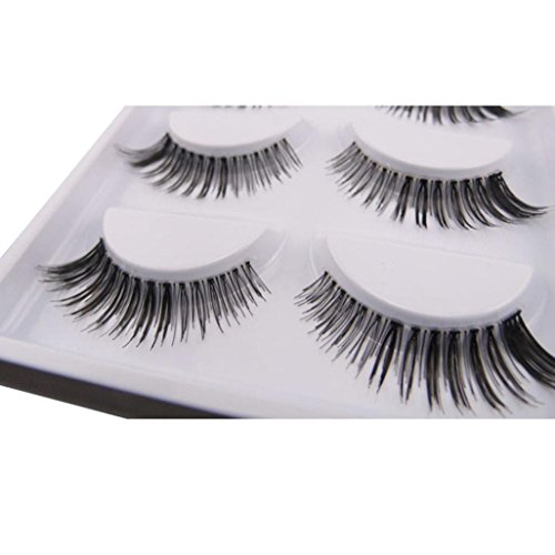 HOT! 5 Pair Crisscross False Eyelashes Lashes Voluminous Eye Lashes Fake Eyelashes by SMYTShop