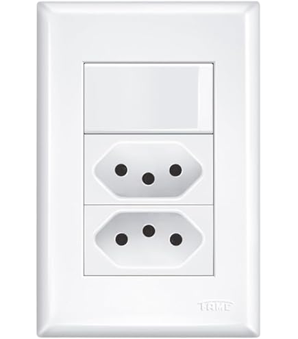 CONJUNTO 3 TOMADAS 2P+T 20A/250V EVIDENCE – FAME | Amazon.com.br