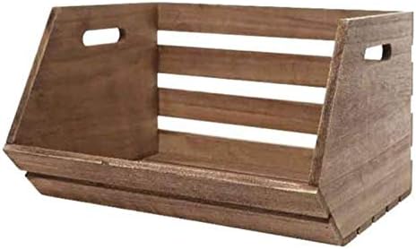 Kaemingk 8719152429172 Paulonia Wood Display Box Brown Gadget, Multi-coloured