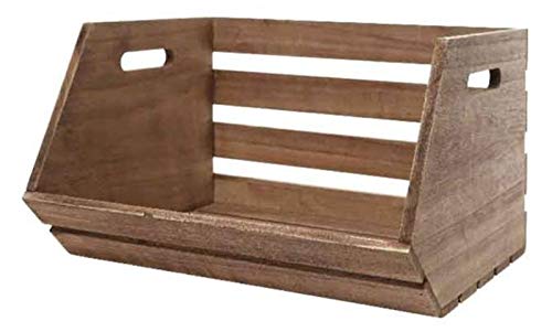 Kaemingk 8719152429172 Paulonia Wood Display Box Brown Gadget