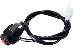 Universal 7/8inch 22mm Kill Stop Handlebar Switch Horn Button Motorcycle Motorbike Quad- by DFuerdivn