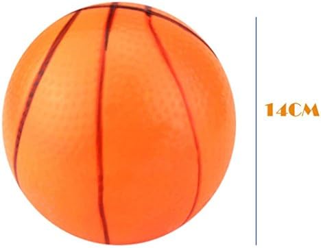 Yeefant 0.5 Ft Pvc Inflatable Basketball Inflatable Beach Children Ball Toy for Kids Pets
