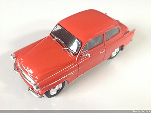 Skoda Octavia 1959-1964 voiture de collection à l'échelle 1:43 rouge -réf 144CZ-164PL**