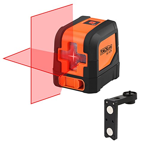 Tacklife sc-l01 classic 50 feet cross line laser self-l…