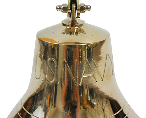 Us-Navy-6-IndoorOutdoor-Brass-BellWall-Mount Us-Navy-6-IndoorOutdoor-Brass-BellWall-Mount