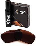 Polarized Ikon Replacement Lenses for Oakley Twoface Sunglasses - Brown/Bronze