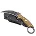 MASALONG Tiger Claw Fixed Blade Outdoor Survival Claw Tactical Knife