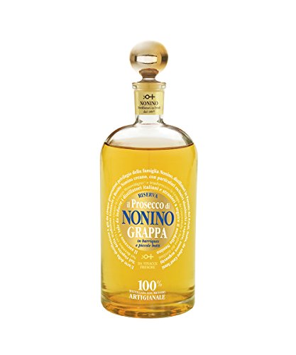 Nonino Grappa Il Prosecco Monovitigno im Barrique gereift 41% vol. in Geschenkpackung, 700ml