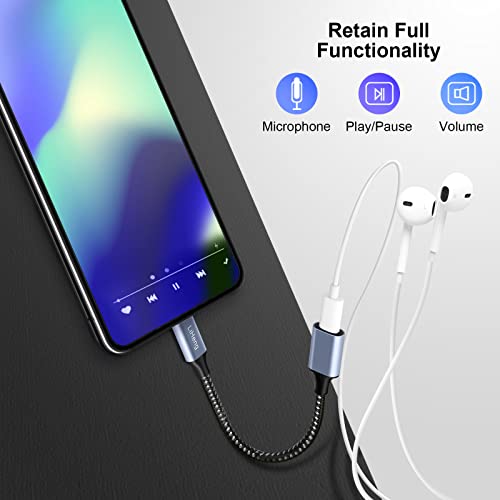 USB C to Lightning Audio Adapter Compatible with iPad Pro MacBook USBC