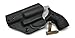 Concealment Express Tuckable IWB Holster fits S&W J Frame 442 642 | Ambi | BLK KYDEX | USA Made | Rounded Gear