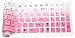 Keyboard Cover Skin Compatible with ASUS 15.6 inch F554LA F556UA GL552VW K501UX K501LX/K501UW GL502VY/GL502VT/GL552VW GL752VW Q503UA Q524UQ/Q534UX Q553UB/Q534UX X540SA X751LAV X550ZA ... (Ombre Pink