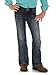 Wrangler Girls' Big Western Boot Cut Jean, Mid Blue, 10 REG