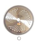 1 Blade 9" -100t - Multi-Use Brush Specialty - RENEGADE BLADE - Carbide Brush Cutter weed eater Blades, 230mm diameter