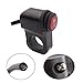 Hanperal 12V CNC Aluminium Motorcycle Handlebar Switch - Waterproof ATV Headlight Switch, Fog Light LED On/Off Control for 7/8