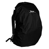 Tuban Pack Cover Waterproof Backpack Rain Cover Large Rain Water Resist Bag Rain Cover Travel 40l to 60l for Hiking Camping Traveling (black)